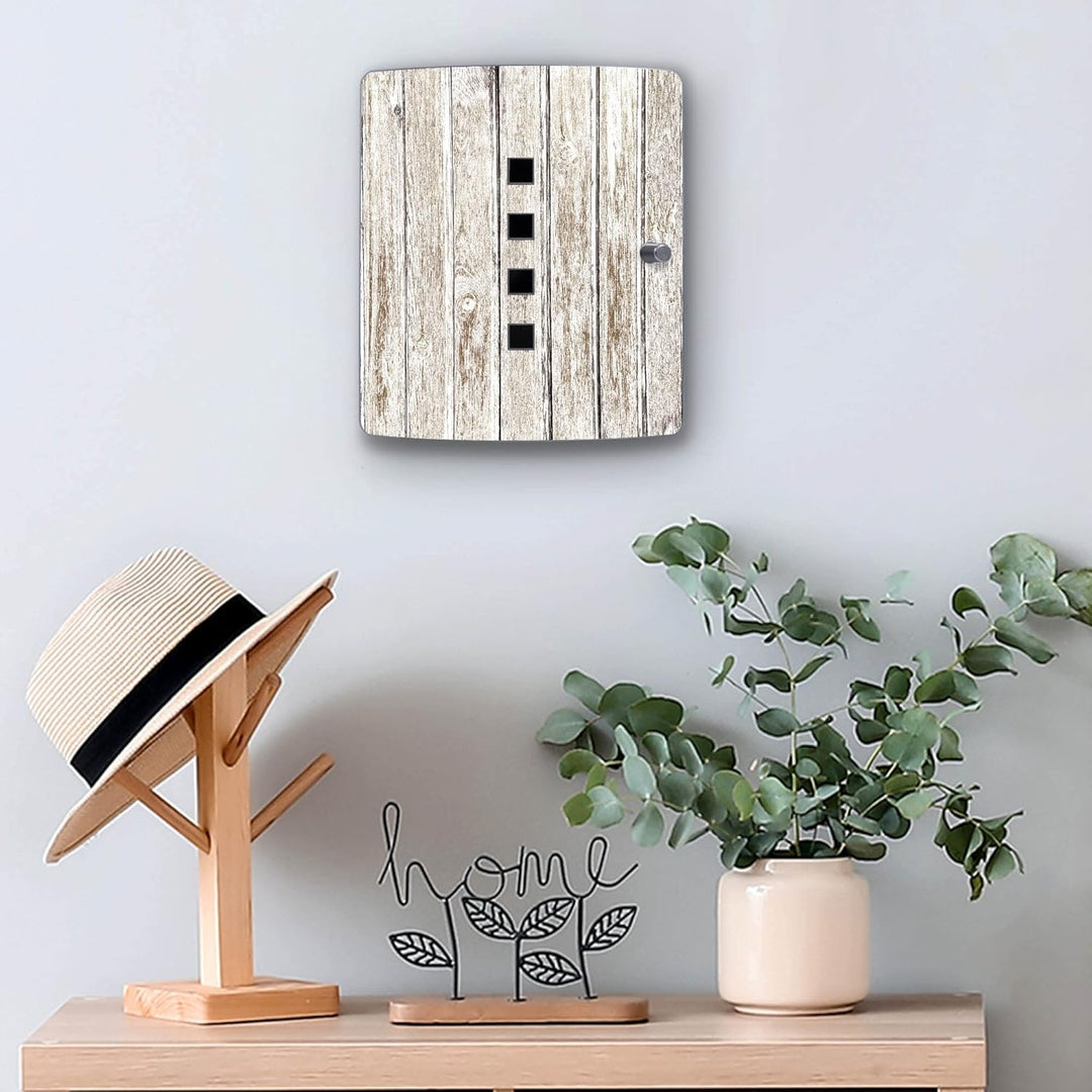 banjado Design Schlüsselkasten aus Edelstahl für 10 Schlüssel/Schlüsselschrank zur Schlüssel Aufbewa