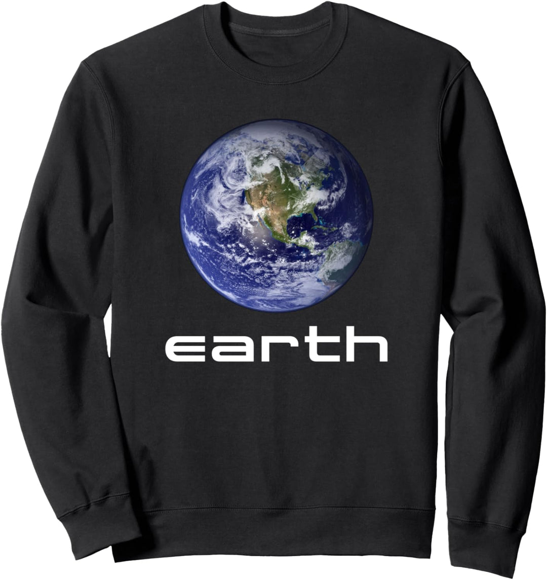 Sonnensystem Planet Erde Weltraum Astronomie Weltall Sweatshirt