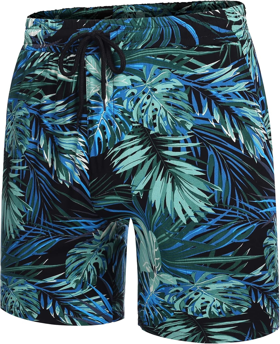 COOFANDY Herren Kurzarm Hemd Blumen Hawaiihemd und Shorts Set Floral Party Outfit Männer Button Down