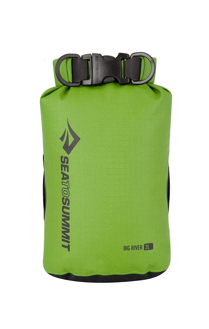 Sea to Summit Big River Drybag Wasserfester Stausack Packsack 3 Liter Green, 3 Liter Green