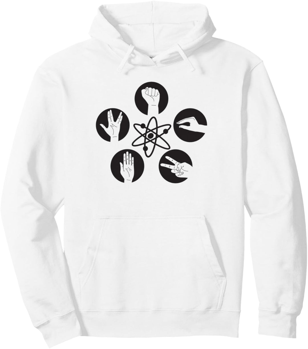 Das Urknalltheory-Logo Rock Lizard Spock Pullover Hoodie