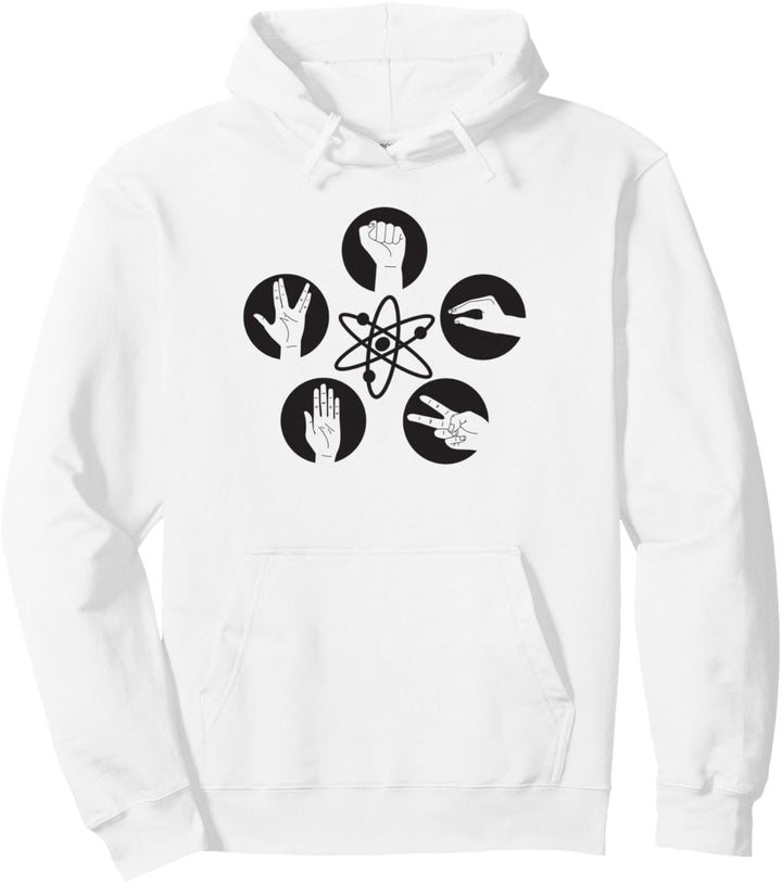 Das Urknalltheory-Logo Rock Lizard Spock Pullover Hoodie