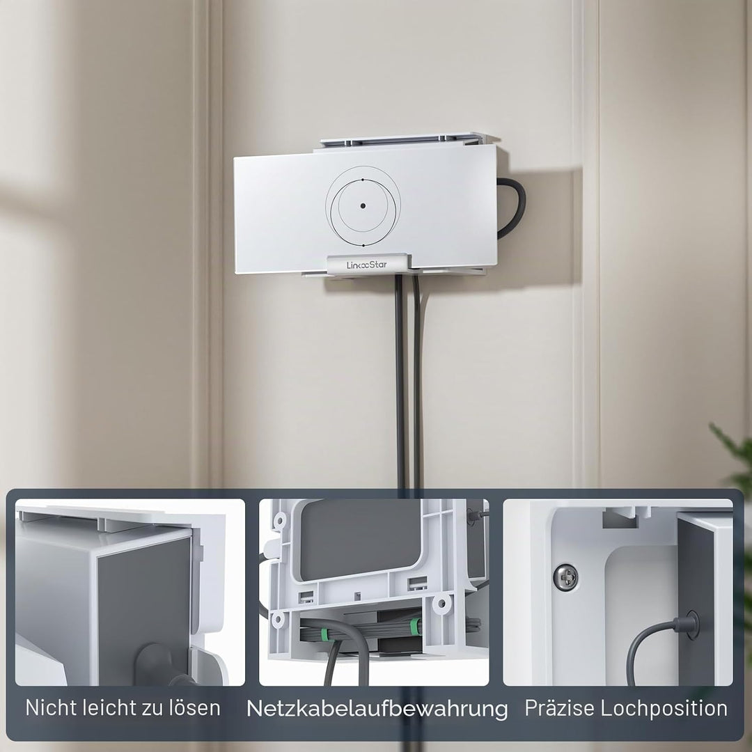 für Starlink Gen 3 Router Halterung, 2 in 1für Starlink V3 Mesh Router Wandhalterung und für Star Li