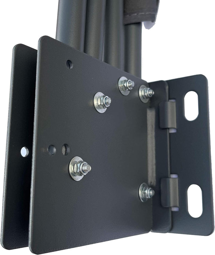 QUICK STAR 2 Stück Sichtschutz Fächer 140x140cm Anthrazit Easy Mount Wandplatte Balkon Trennwand Win