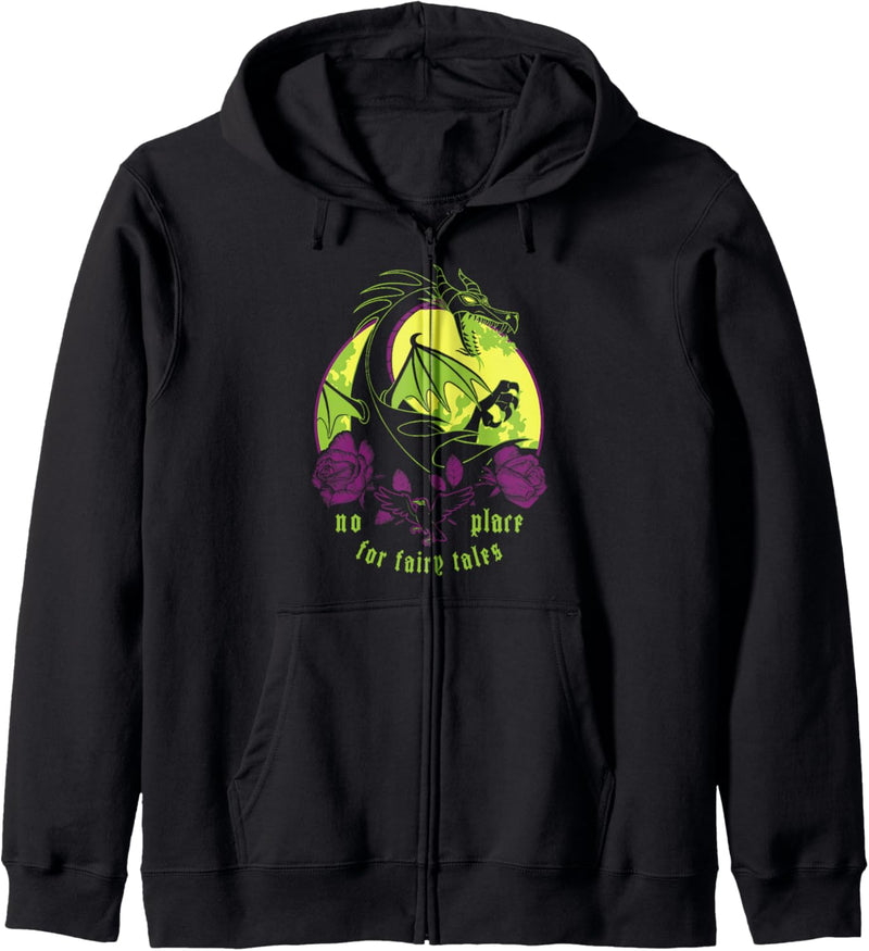 Disney Villains Maleficent Dragon No Place For Fairy Tales Kapuzenjacke