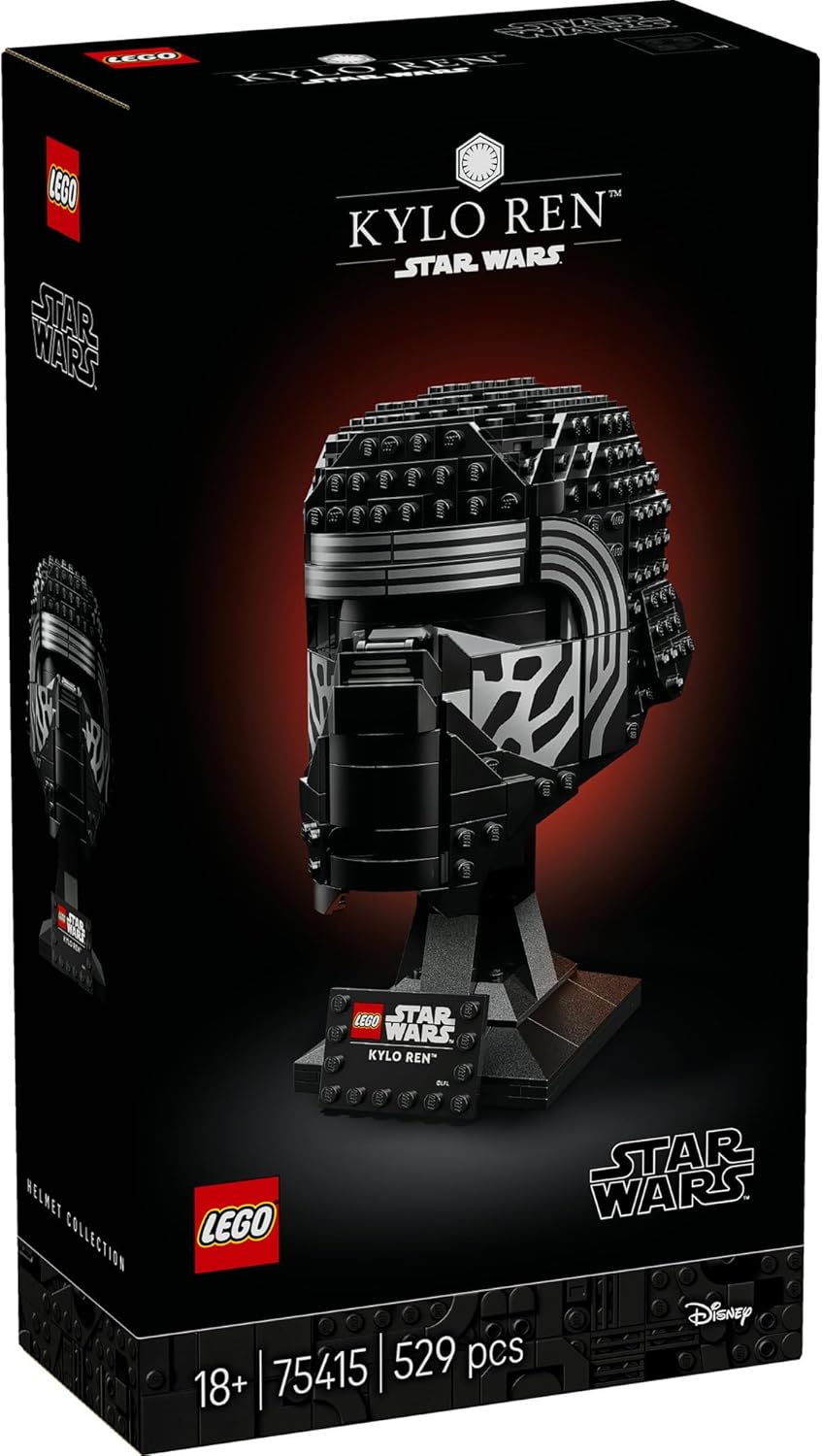 LEGO Star Wars: Das Erwachen der Macht: Kylo Ren Helm (75415); Bauset für Erwachsene