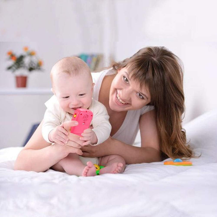 Yerloa Baby Telefon Musikspielzeug Baby Spielzeug ab 1 Jahr,kinder Smartphone Spielzeug ab 6 9 12 Mo