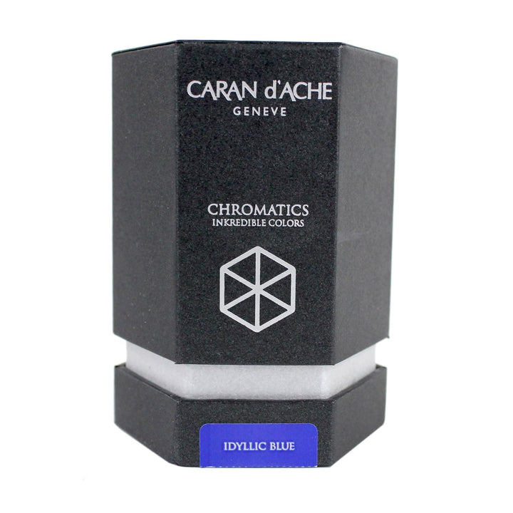 Caran d'Ache Tintenglas Chromatics Idyllic Blue 50 ml, Idyllic Blue