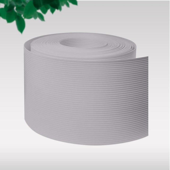 Thermoplast® Zaunsichtschutzstreifen aus Polypropylen für Doppelstabmatten in Grau PP 26 m x 19 cm U