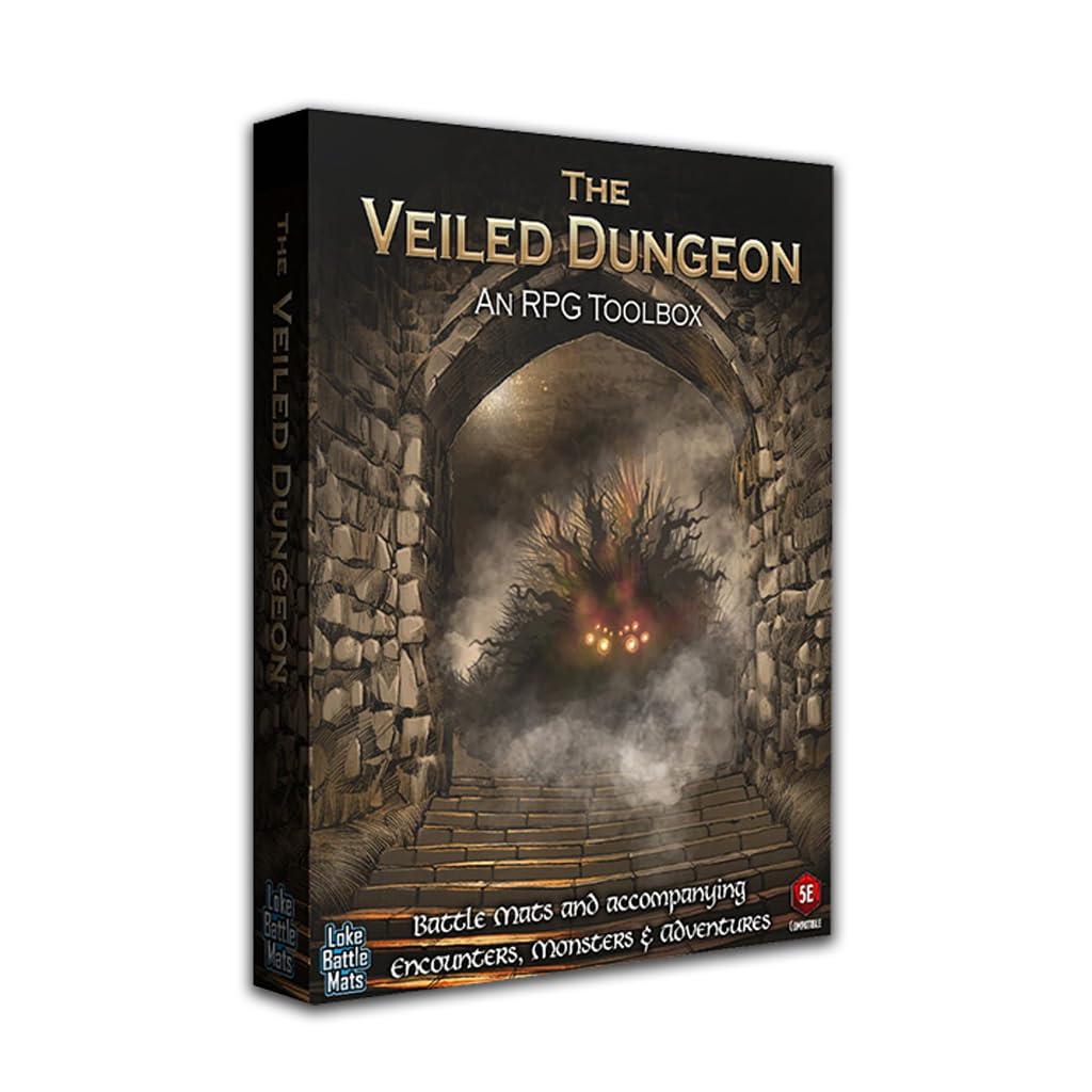 Loke Battlemats RPG Toolbox The Veiled Dungeon