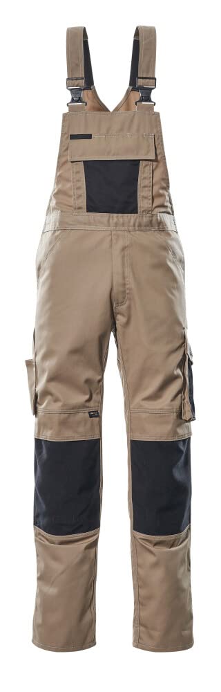 Mascot Latzhose "Augsburg" Grösse L90cm/C50, 1 Stück, khaki / schwarz, 12169-442-5509-90C50