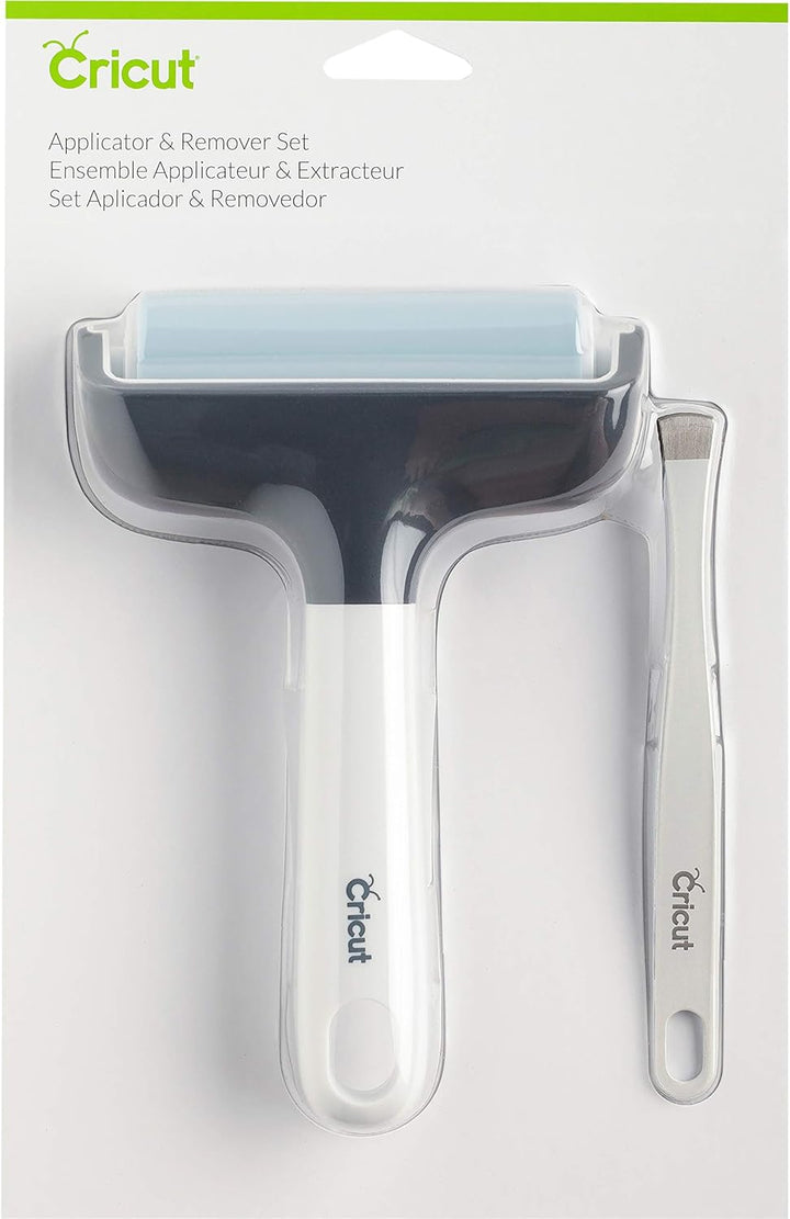 Cricut 2009039, Silber, Roll Holder for Explore 3 and Maker 3 & Unbekannt Applikator und Entferner S