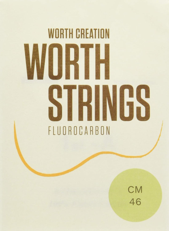 Worth Strings, Ukulelen-Saiten, Clear Fluoro-Carbon, für Konzert-/Sporan-Ukulele, Medium (0.0205-0.0