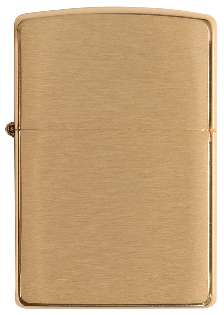 Zippo 204B Messing, 1 x 3,5 x 5,5 cm Brushed Brass, Brushed Brass