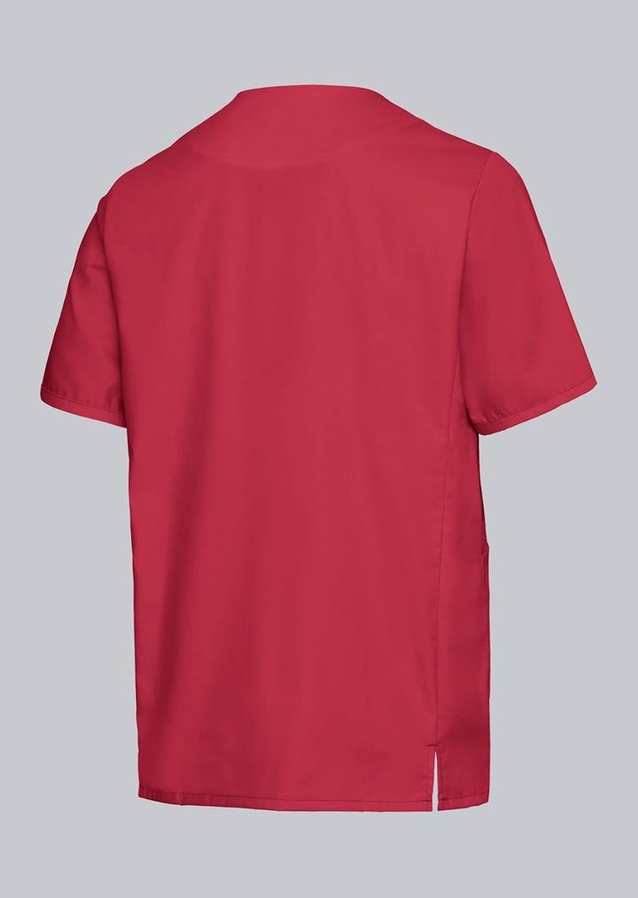 BP 1765-241-0188-Mn Unisex Kasack, Superleichter Stoff, 150,00 g/m² Stoffmischung mit Stretch, Koral