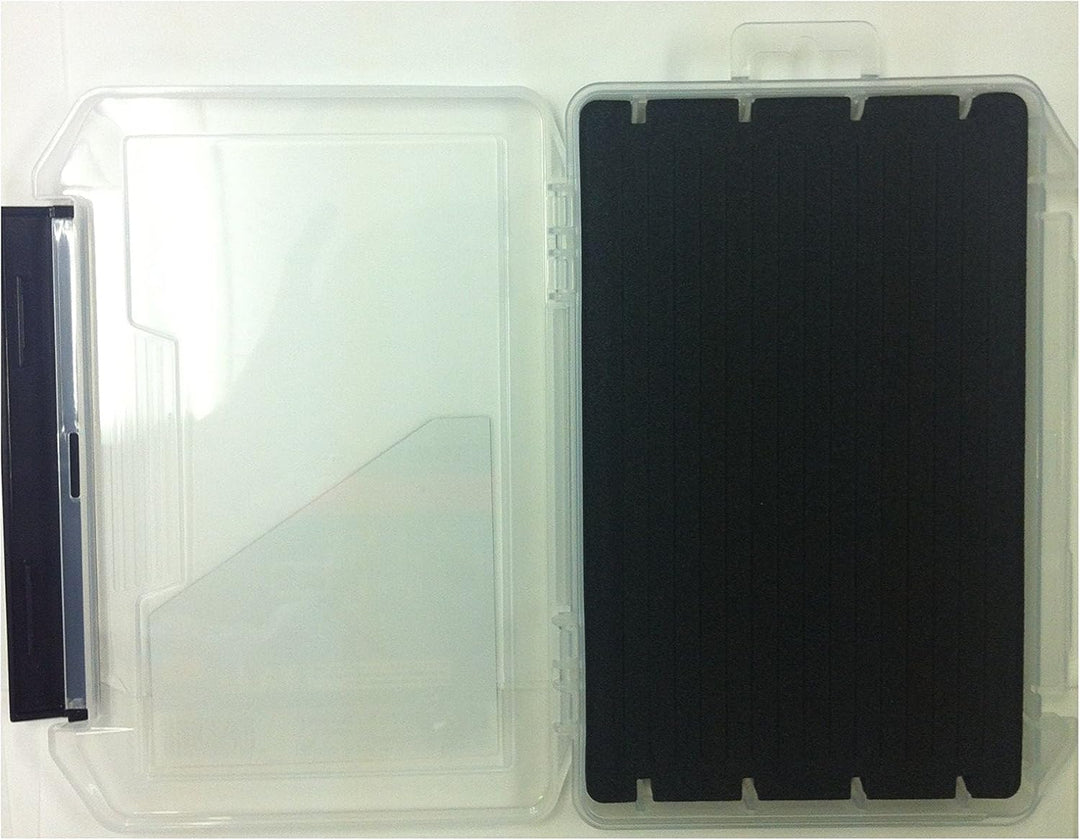 Meiho Slit Form Case SC-3010 20,5x14,5x2,5cm - Angelbox für Blinker, Spinner & Wobbler, Köderbox für
