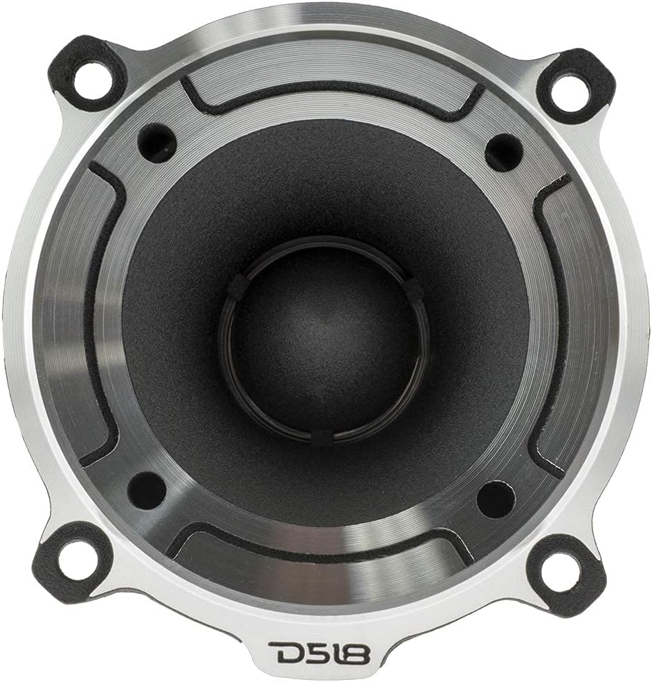 DS18 Car Audio Tweeter 1" Inch 300w Watt Dash Door Super Bullet PRO-TW120 Single silber PRO-TW120 Pa