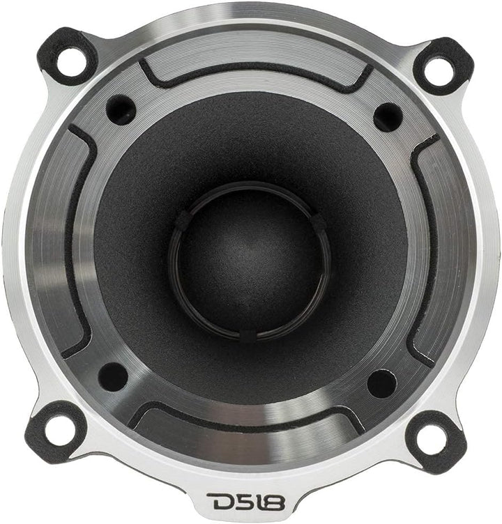 DS18 Car Audio Tweeter 1" Inch 300w Watt Dash Door Super Bullet PRO-TW120 Single silber PRO-TW120 Pa