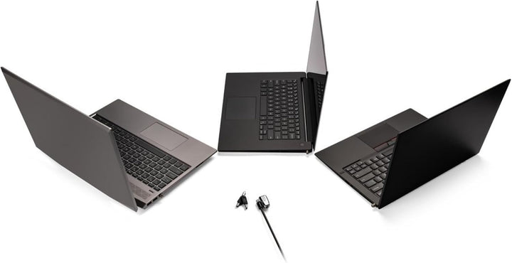 Kensington ClickSafe Universelles 2.0 3-in-1 Laptopschloss, Ideal für alle Laptops mit T-Bar, Nano o