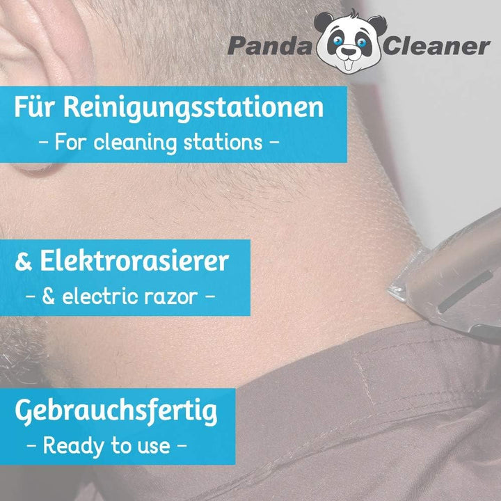 PandaCleaner Scherkopfreiniger 2.0 3er-Set 3000ml - Nachfüllflüssigkeit für Reinigungskartuschen | D