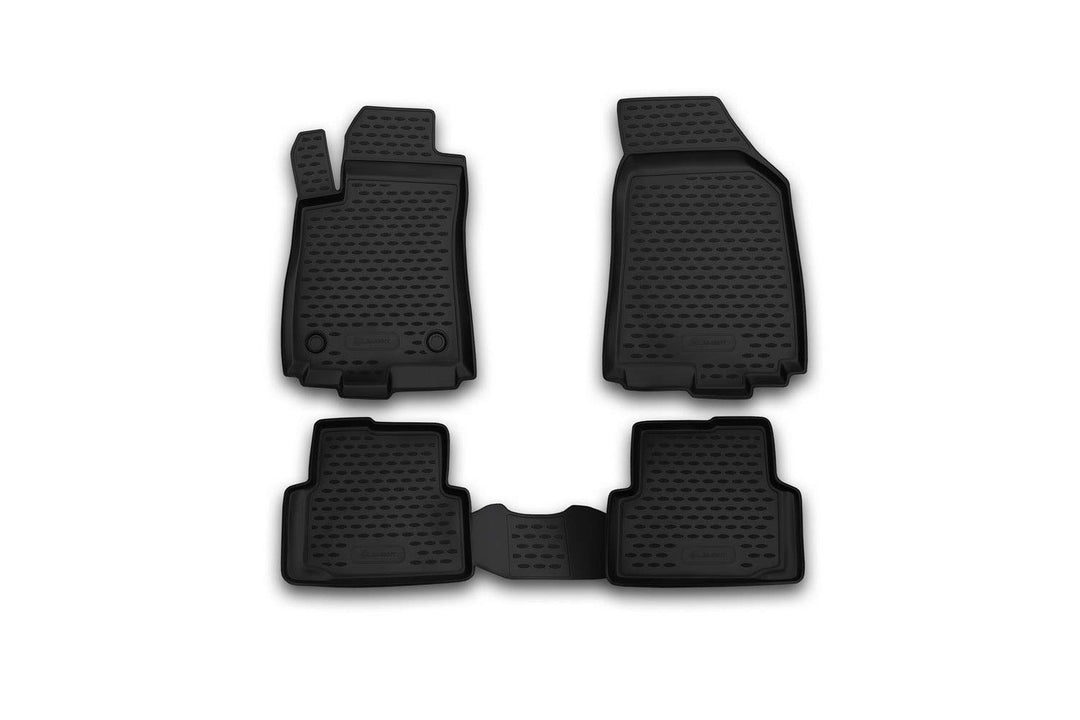 Element 3D Gummimatten Set passend für Citroen C4 (2011-) | 100% passgenaue Auto Fussmatten CITROEN