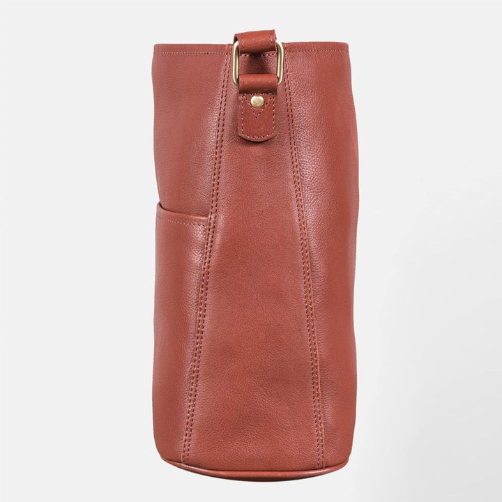 LEABAGS Leder Handtasche Damen I Premium Echtleder Umhängetasche I Schultertasche I Damentasche I Tr