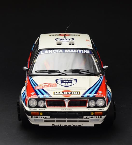 Italeri 4709 1:12 Lancia Delta HF Integrale 16V-Modellbau, Bausatz, Standmodellbau, Basteln, Hobby,