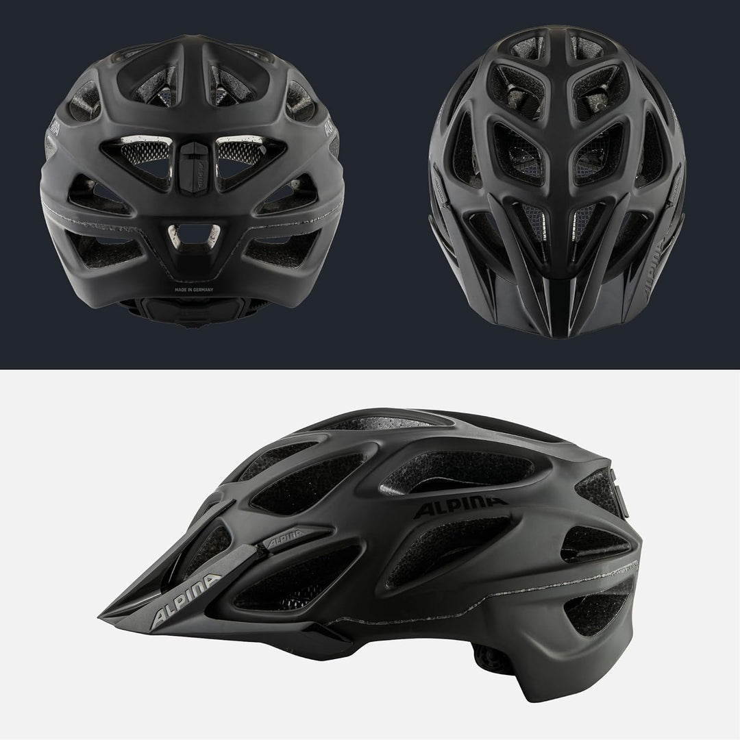 ALPINA MYTHOS 3.0 - Leichter, Optimal Belüfteter & Anpassbarer Fahrradhelm Mit Antibakteriellen Pols