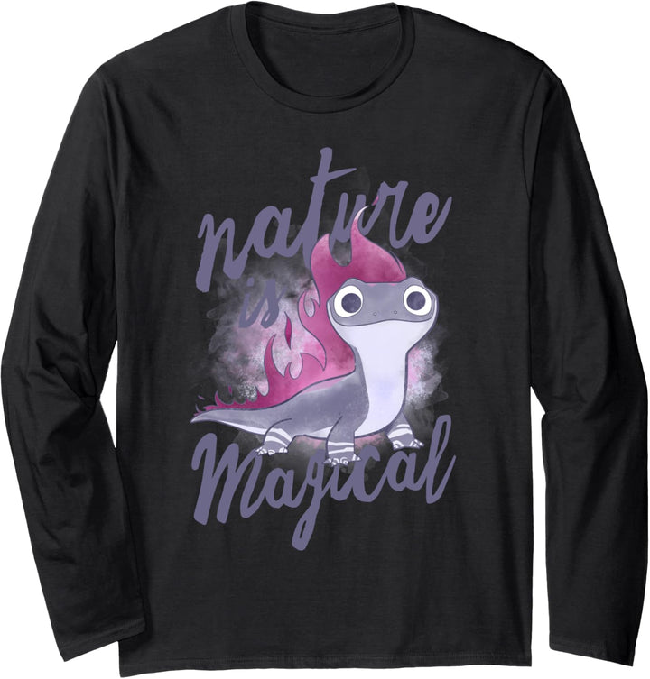 Disney Frozen 2 Bruni The Salamander Nature Is Magic Langarmshirt