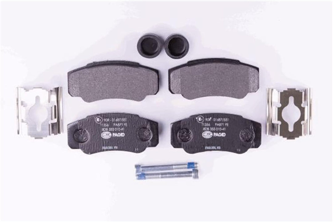 HELLA PAGID 8DB 355 010-411 Bremsbelagsatz - T1356 - Dicke/Stärke: 20.1mm - Bremssystem: Brembo - ni
