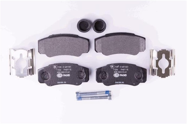 HELLA PAGID 8DB 355 010-411 Bremsbelagsatz - T1356 - Dicke/Stärke: 20.1mm - Bremssystem: Brembo - ni