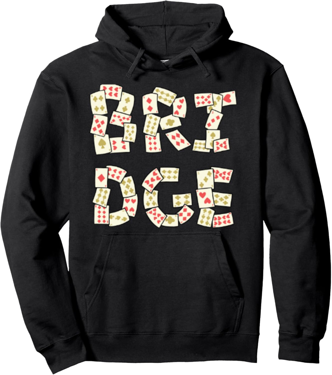 Card Bridge Spielkarten Lustiges Auktions-Gebotsspiel Pullover Hoodie