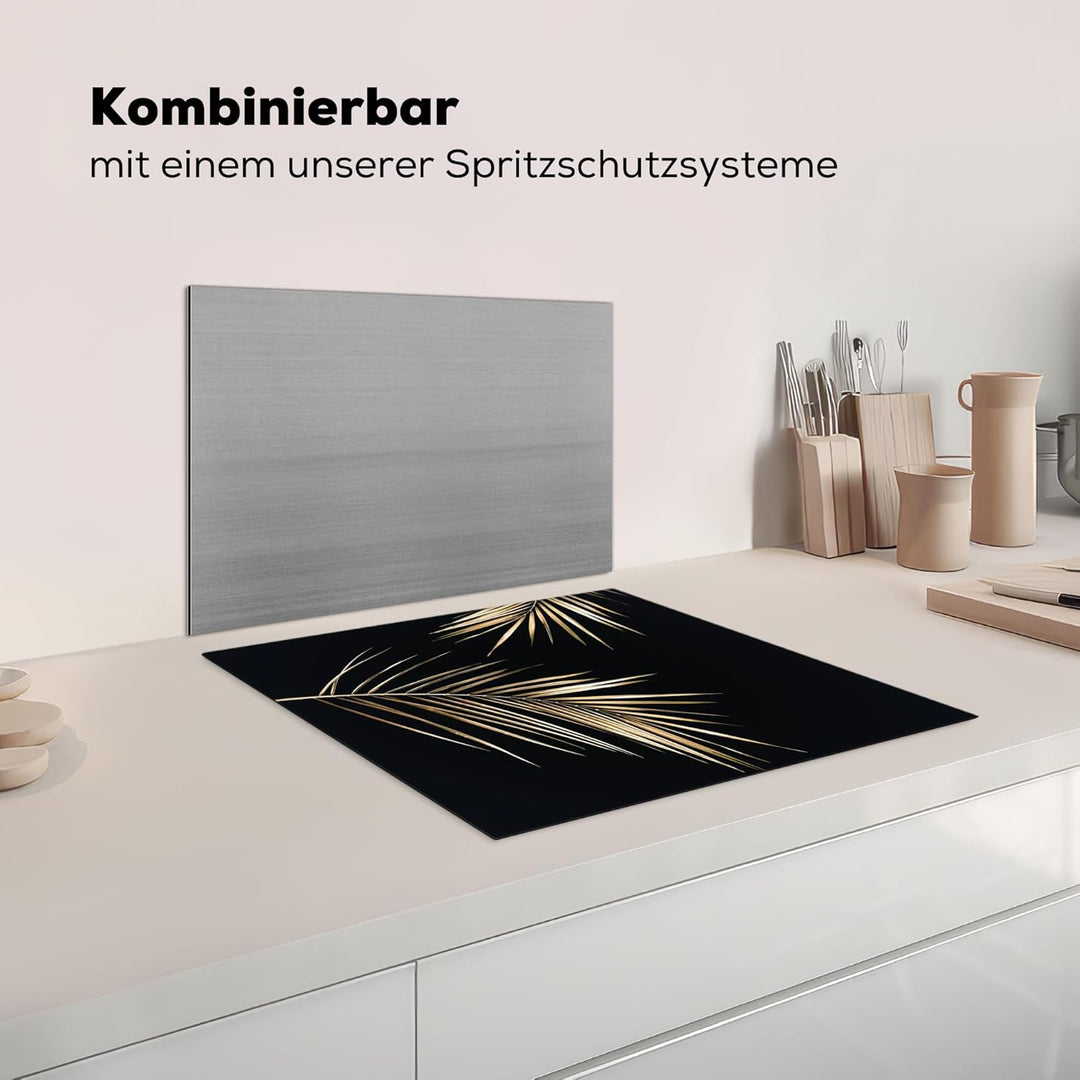 KitchenYeah© Herdabdeckplatte Einteilig Küche Ceranfeld Abdeckplatte Cerankochfeld Abdeckung Indukti