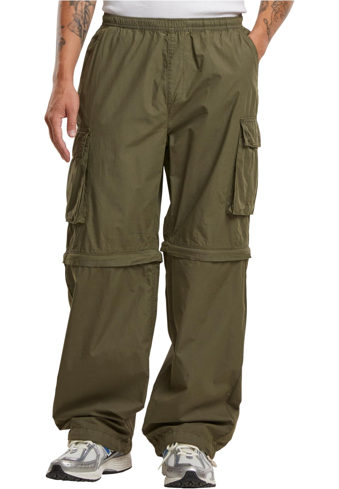 Urban Classics Herren Zip Away Pants, Cargo Hose für Männer, erhältlich in vielen verschiedenen Farb