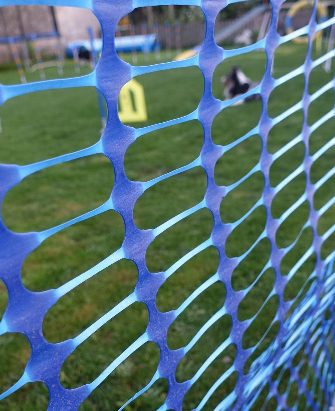 Agility Parcoursabgrenzung, Hundezaun, Sicherheitszaun, Bauzaun, Campingzaun, Abgrenzungszaun 1m hoc