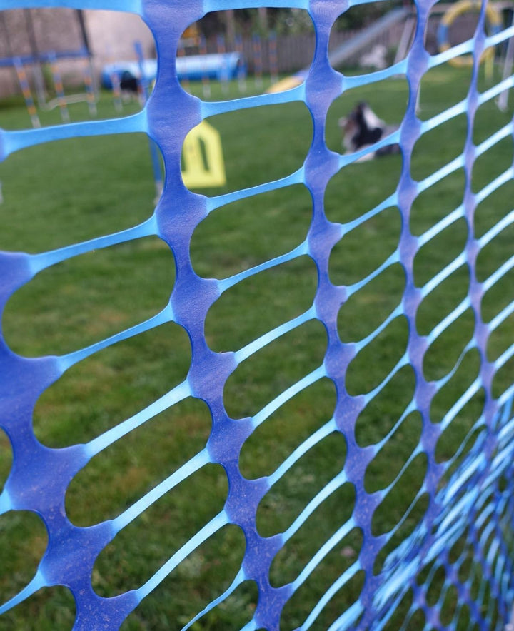 Agility Parcoursabgrenzung, Hundezaun, Sicherheitszaun, Bauzaun, Campingzaun, Abgrenzungszaun 1m hoc