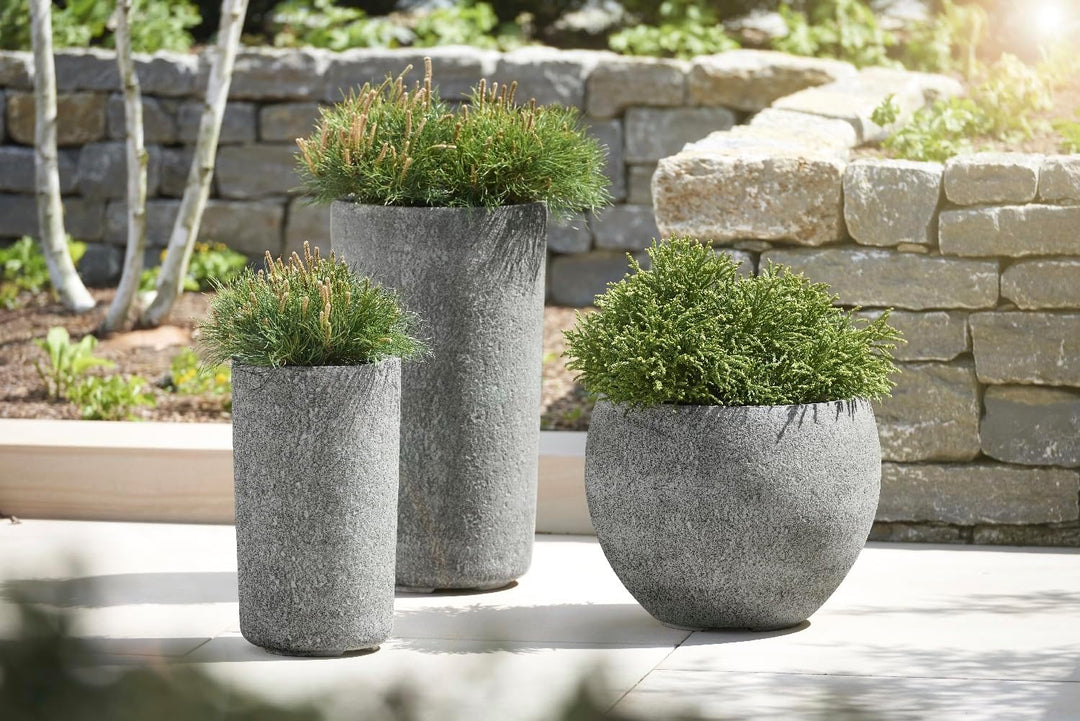 Casa Mina Esteras Pflanzkübel gross aussen - Fiberglas Blumenkübel Rechteckig 77x37x37cm - Premium P
