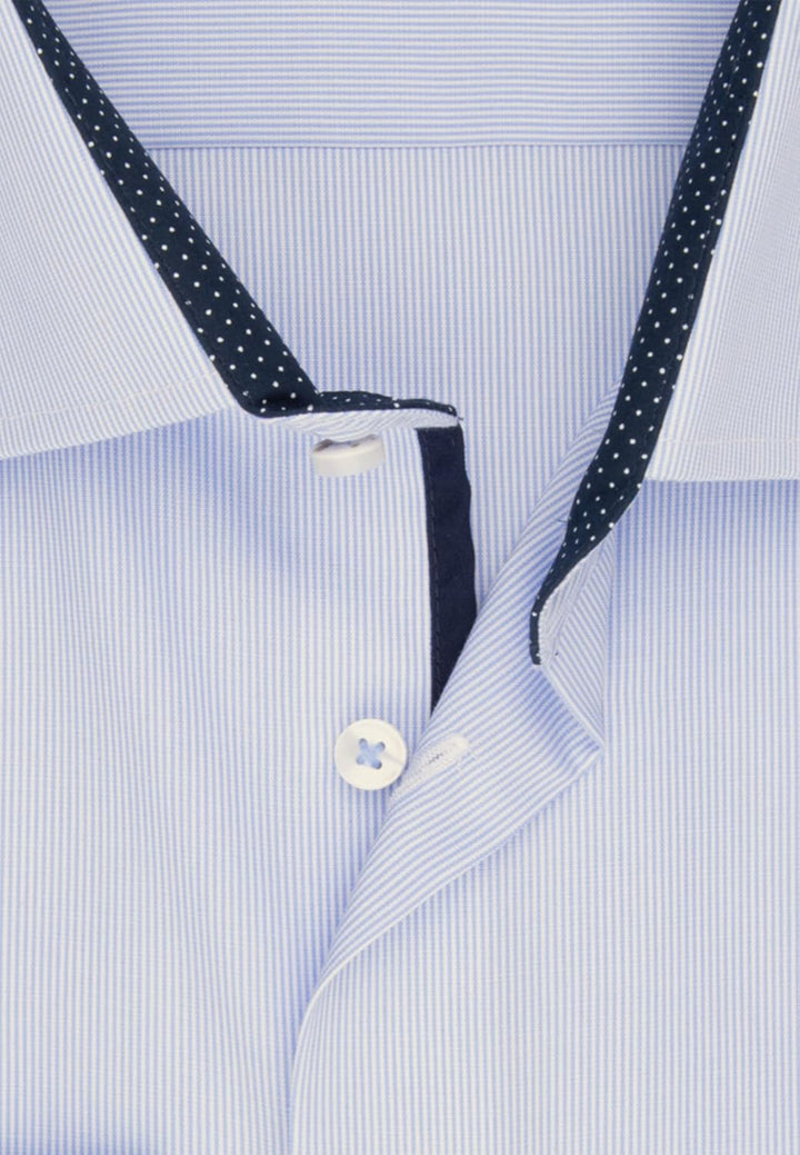 Seidensticker Herren Hemd 38 Hellblau, 38 Hellblau