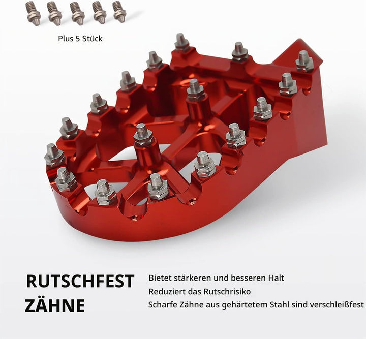 Fussrasten Fussrasten Pedale Universal CNC Bunte Für CRF XR 50 70 110 M2R SDG DHZ SSR KAYO Pit Bike