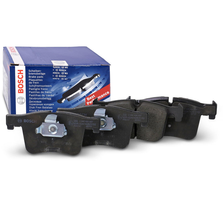 Bosch BP1408 Bremsbeläge - Vorderachse - ECE-R90 Zertifizierung - vier Bremsbeläge pro Set