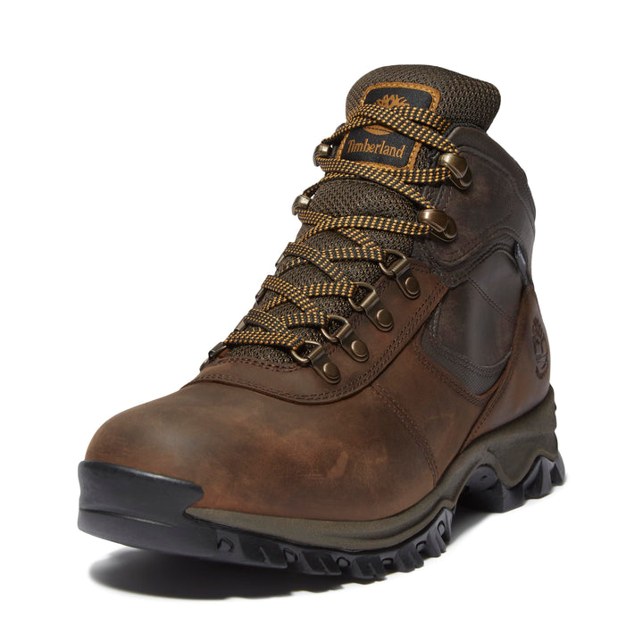 Timberland Herren Mt. Maddsen Mid Leather Wp Hiking Boot 41 EU Dunkelbraun, 41 EU Dunkelbraun
