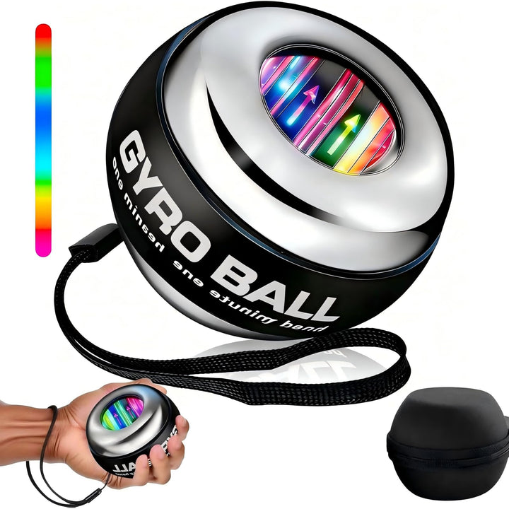 Gyroball, Handgelenktrainer-Ball,Handgelenkstärker,5-stufiger Widerstands/gyroskopischer Handtrainer