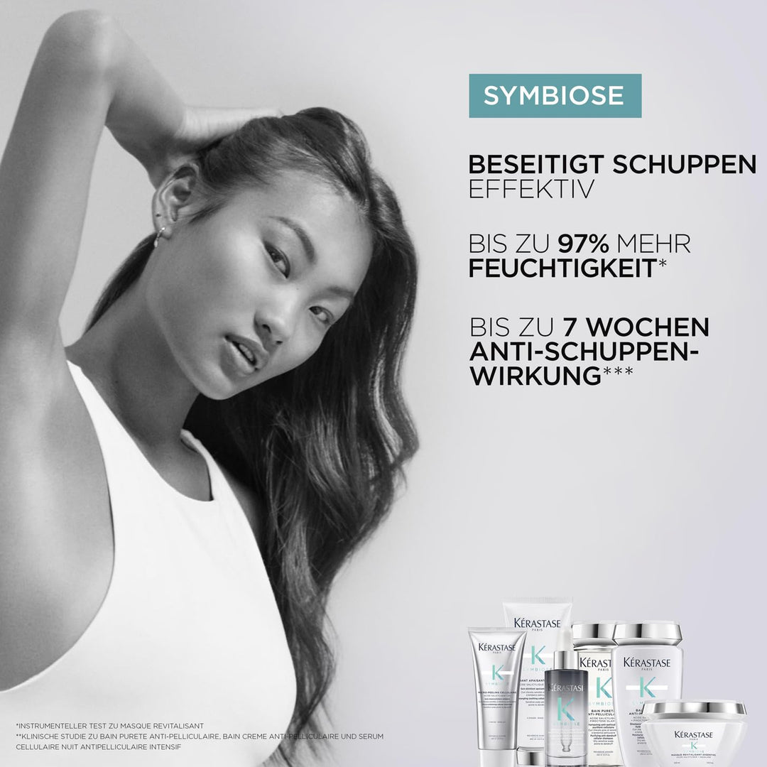 Kérastase Symbiose, Entwirrender Anti-Schuppen Conditioner, Spülung für empfindliche Kopfhaut, Ohne