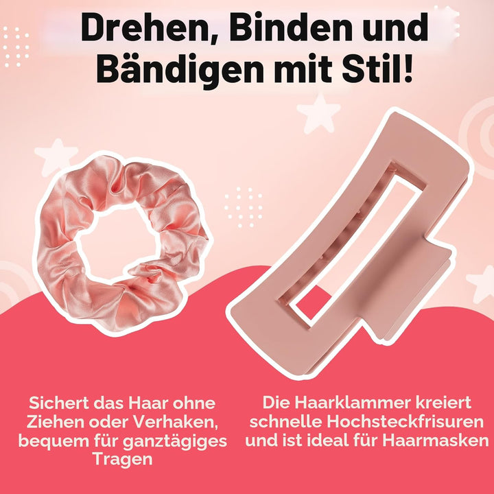 Lily England Haarpflege-Set für Teenager-Mädchen, Bürste &amp; Kamm, 6-teilig
