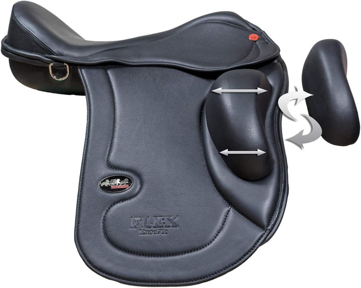 Karlslund Flex Sattel, KneeFit (17"), 17"