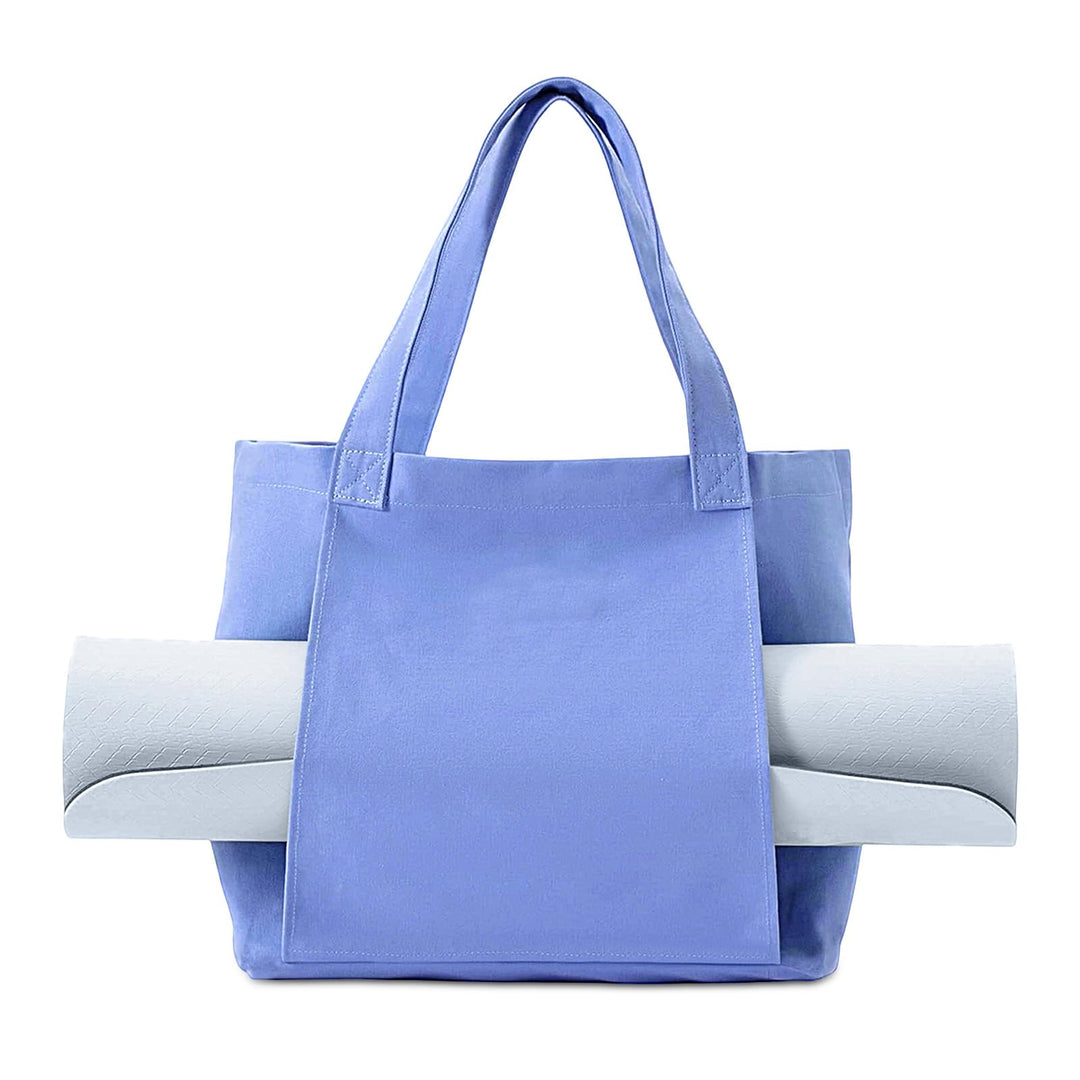 Yogatasche Damen Gross, wasserdichte Yoga Tasche mit Nassfach, Klettverschluss & Schnellzugriff für