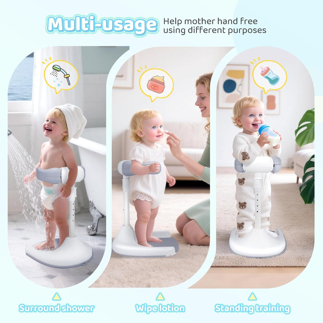 Baby Dusche Ständer,Baby Shower Stand Support,Höhenverstellbar,Mit Rutschfestem Boden Und Sicherheit