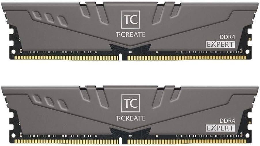 RAM Team D4 3600 16GB C18 T-Create Expert K2 16GB (8GBx2) - 3600MHz C18 Titangrau-Expert-3600, 16GB