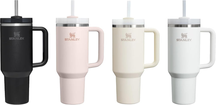 STANLEY 1913 Quencher H2.0 Flowstate Trinkflasche Mit Strohhalm 1.2L - Thermobecher Kühlt 11 Stunden