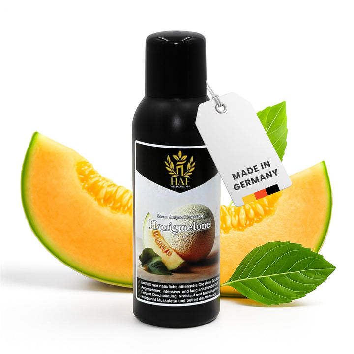 HAF Saunaaufguss Honigmelone 100 ml - Sauna Aufgussmittel mit natürlichen ätherischen Ölen - Saunadu